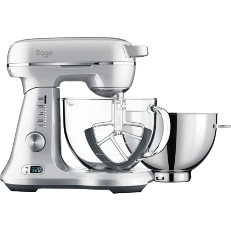 Sage SEM825BAL2EEU1 the Bakery Boss Mixer 1.2kW Børstet rustfrit stål